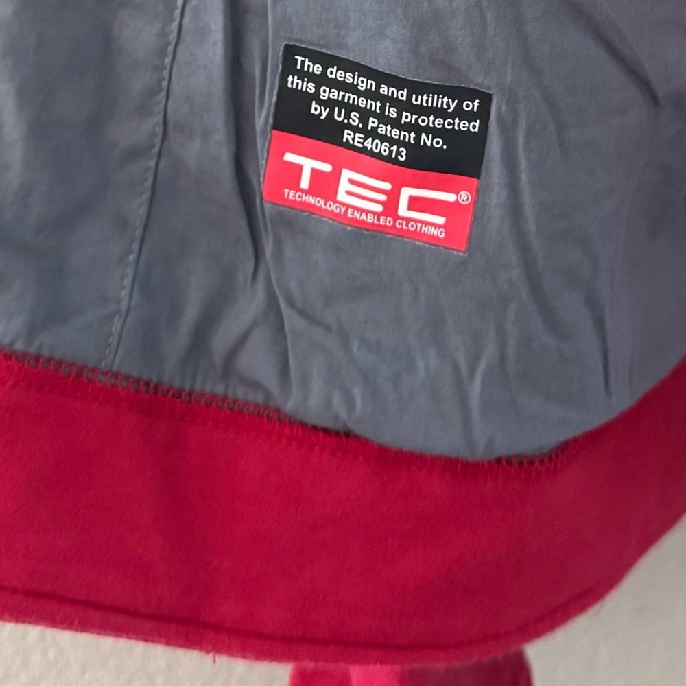 ScotteVest Chloe Glow Full Zip Hoodie Womens XL Red Casual Travel Outdoor Active - Picture 10 of 16